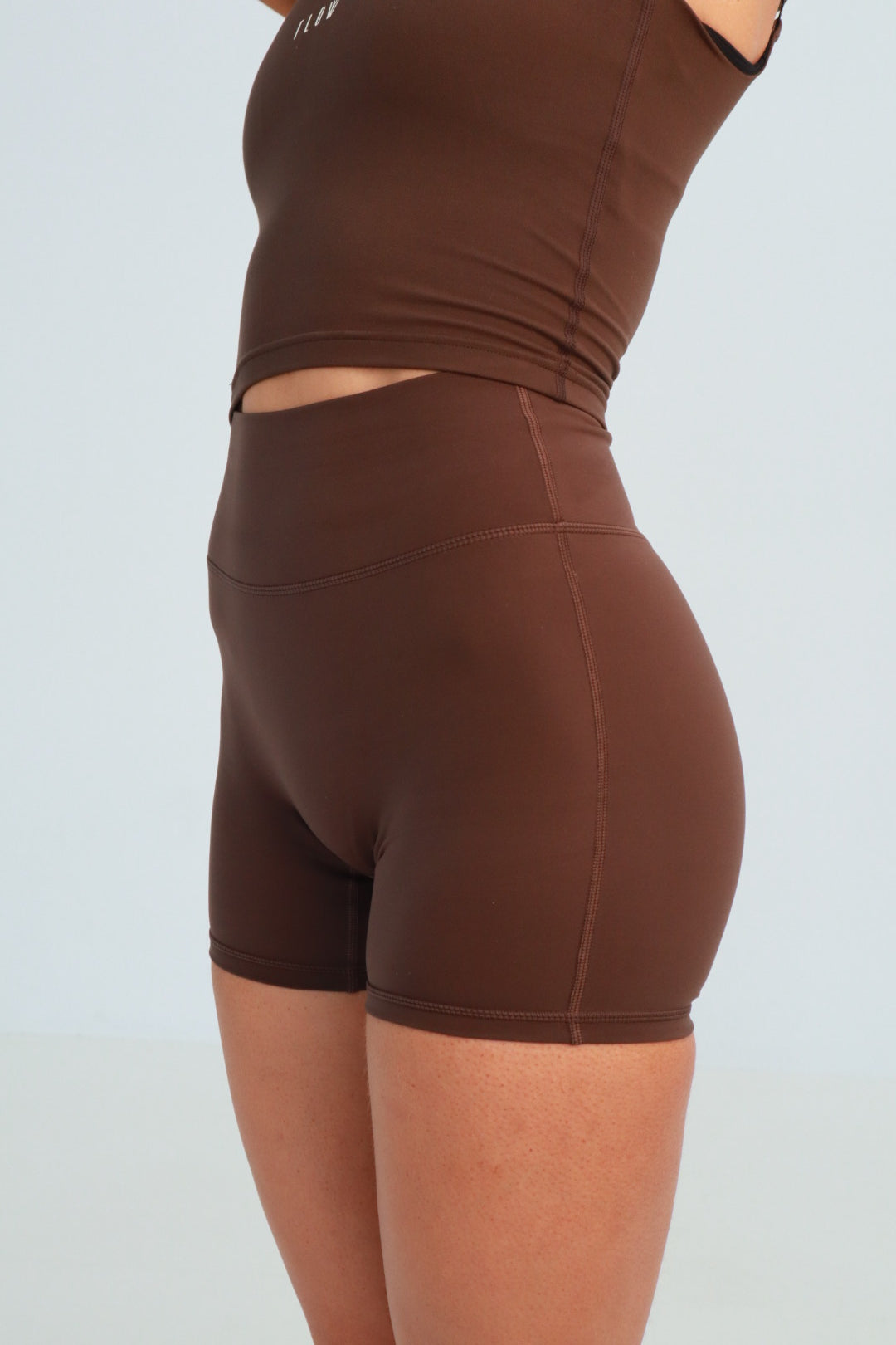 Leia Shorts | COFFEE