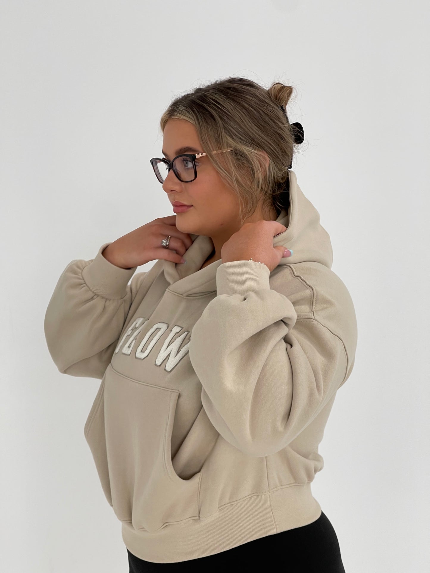 Oversized FLOW Hoodie | Chai