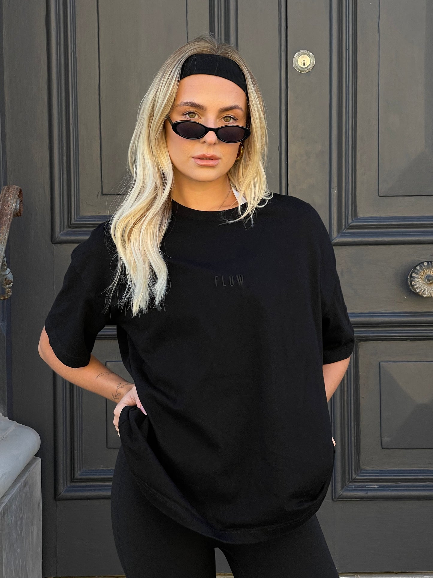 Blank Oversized Tee | ONYX