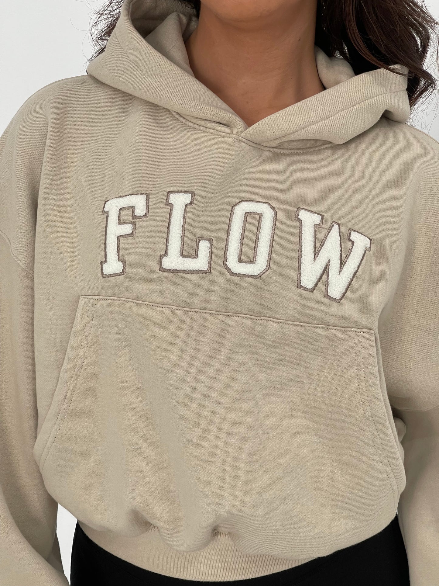 Oversized FLOW Hoodie | Chai