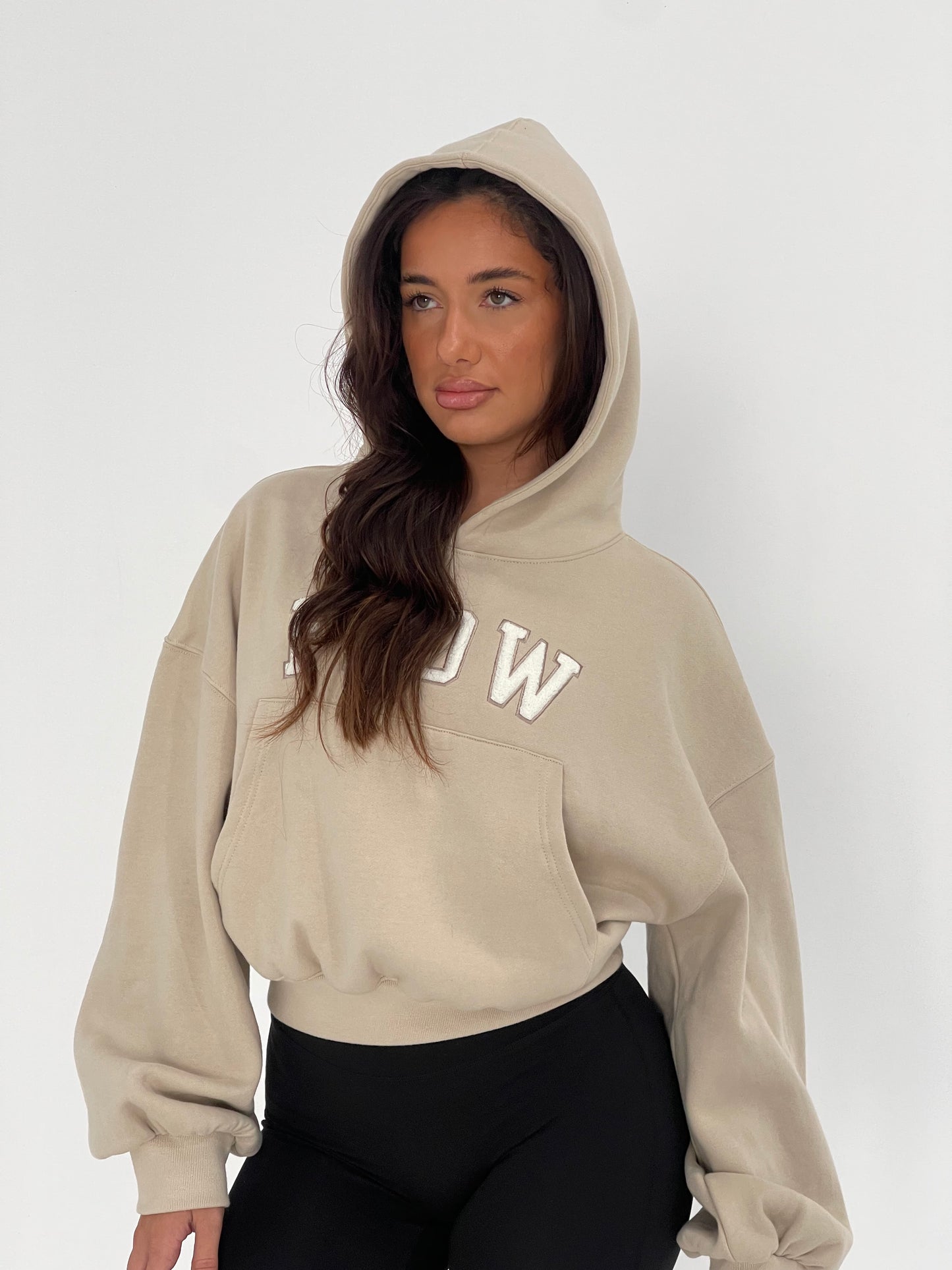 Oversized FLOW Hoodie | Chai