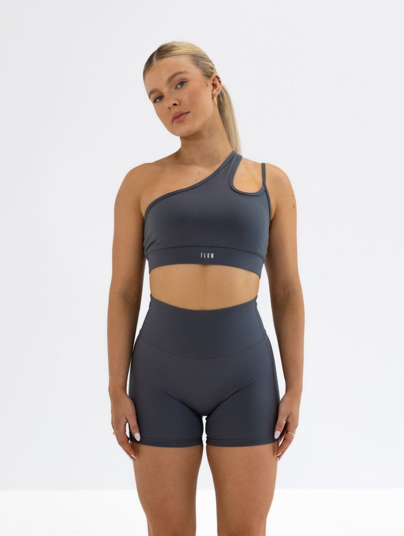 Wilo Sports Bra  STEEL – All With The Flow