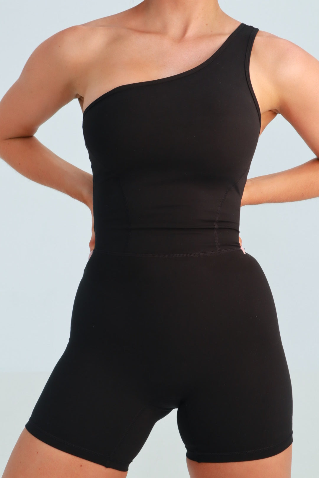 Mya One Shoulder Onesuit | ONYX