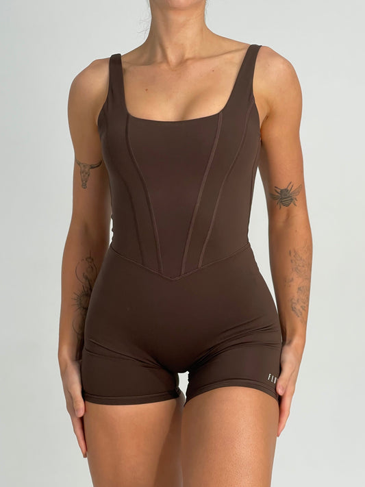 Corsetta Onesuit | COFFEE