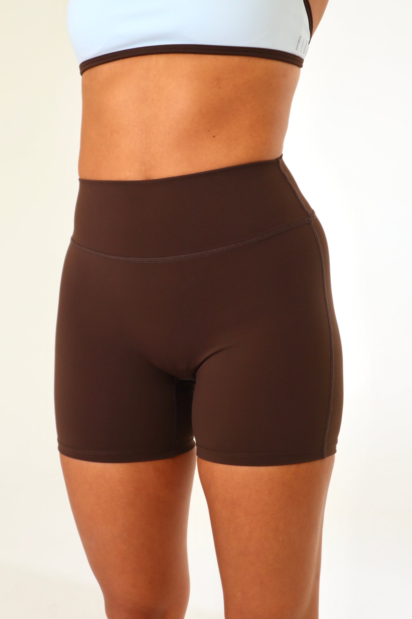 Subtle Scrunch Short | COFFEE