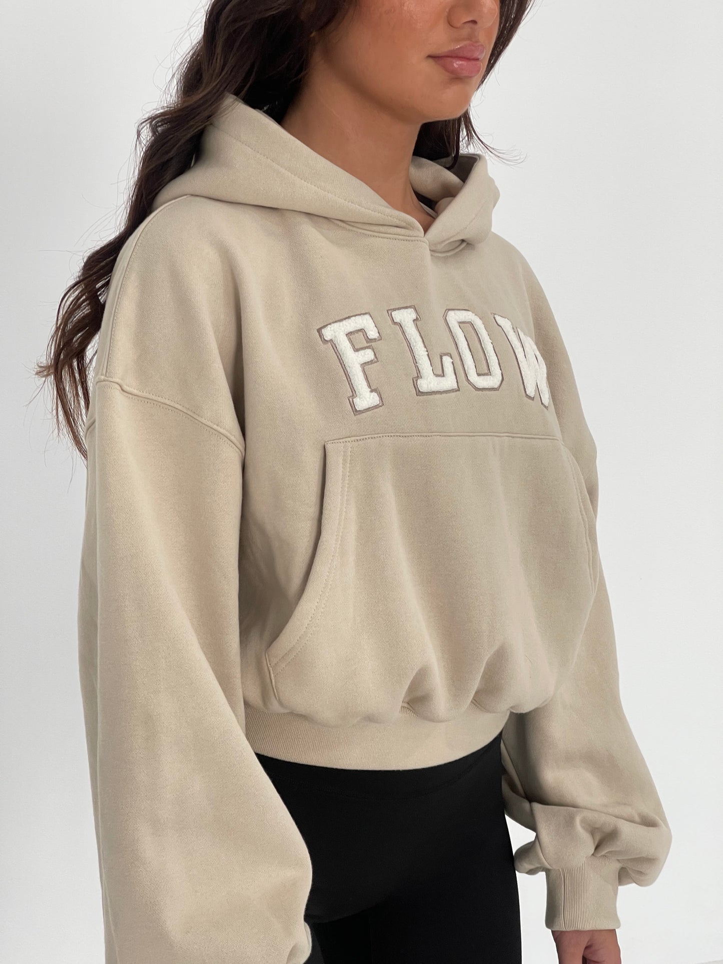 Oversized FLOW Hoodie | Chai