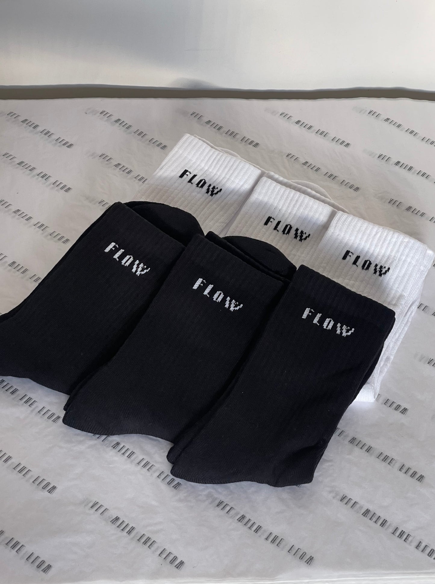 FLOW Crew Socks  | PACK OF 6